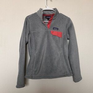 Patagonia Gray Fleece Pullover